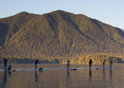 SUP, Meares Island, Tofino Landscapes