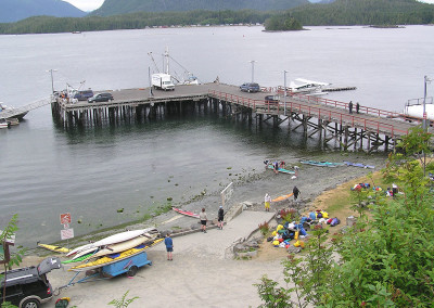 Kayak Launch Area, Tofino Harbour, Tofino, BC