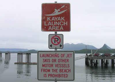 Kayak Launch Area, Tofino Harbour, Tofino, BC