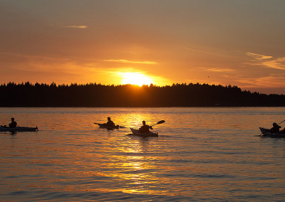 Kayaking, Tofino Sunsets, Tofino, BC